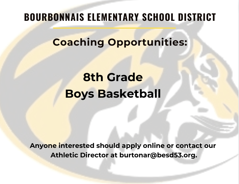 Coaching Position Available 