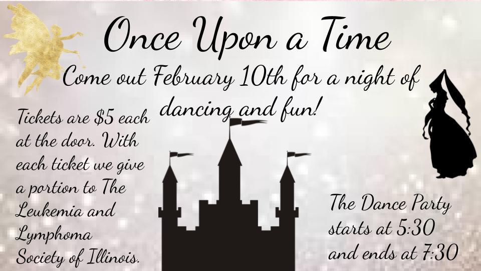 Dance for BUGC Students only on February 10th from 5:30-7:30pm!  Tickets available at the door, $5 a piece.