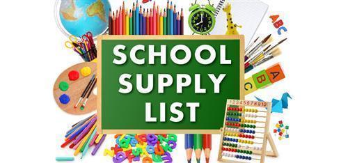 LeVasseur Supply List